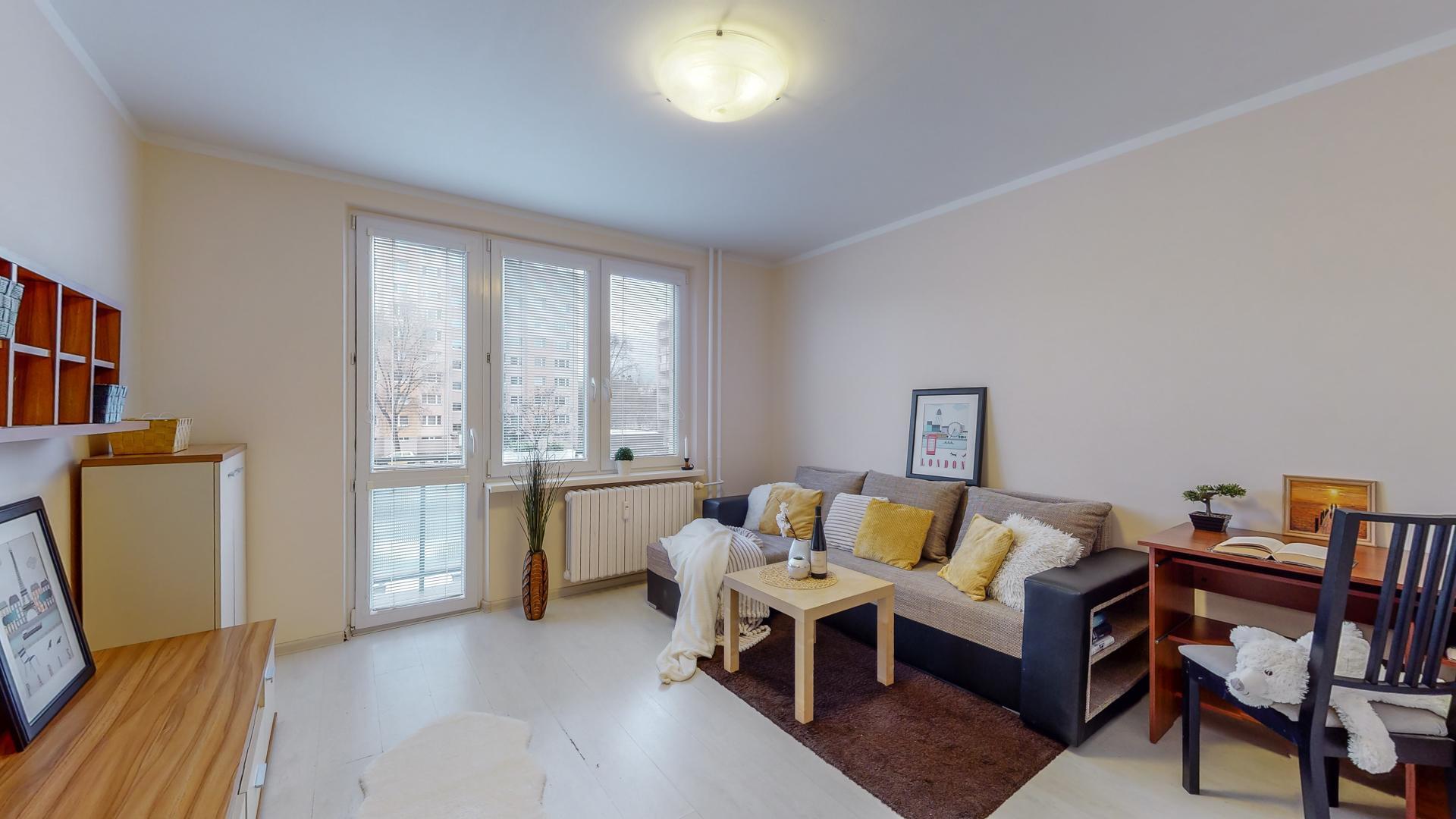 PREDANÉ - 2 izbový byt Bratislava II lokalita Štrkovec